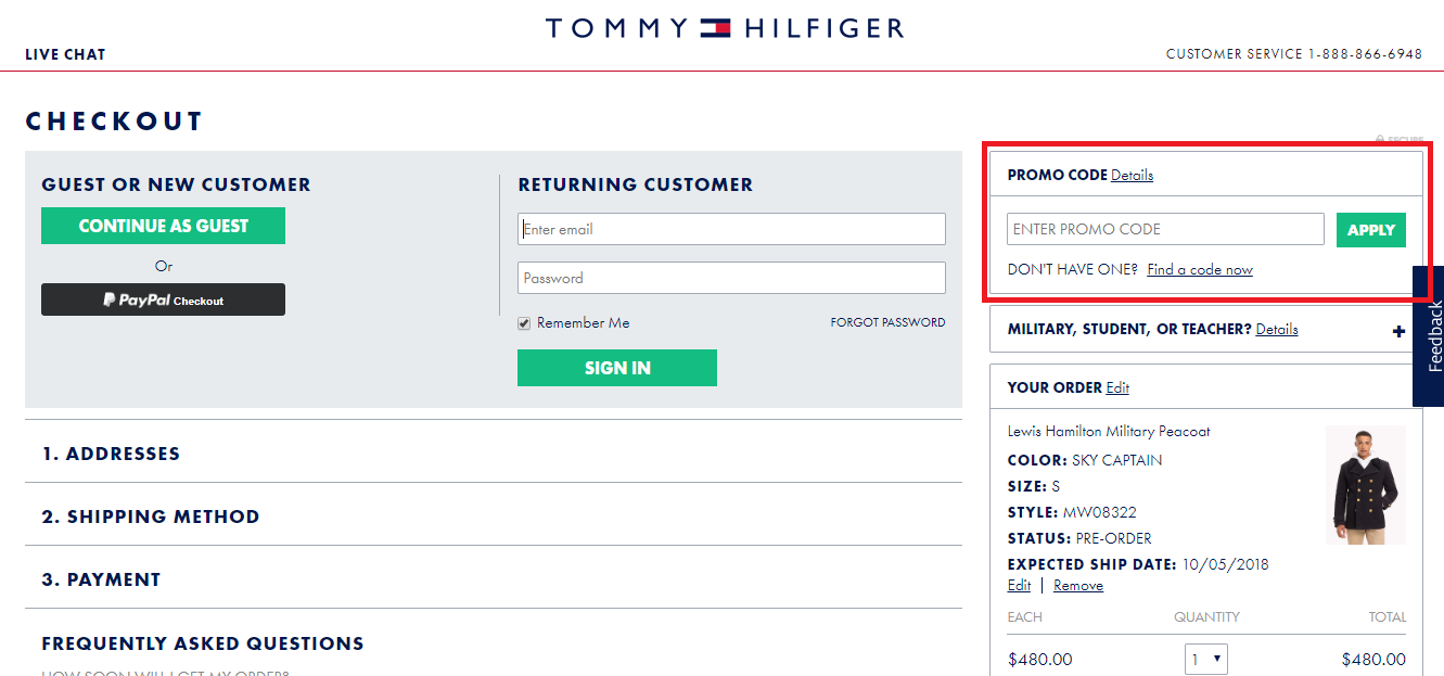 Tommy Hilfiger Coupons 01